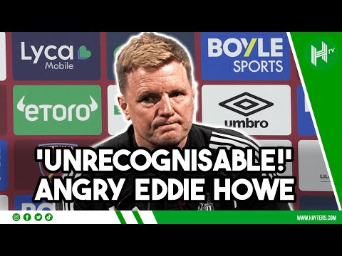 UNRECOGNISABLE! Eddie Howe CRITICISES his players | West Ham 3-1 Newcastle