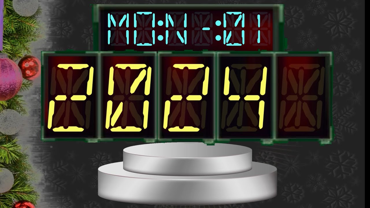 BCG 2024 Countdown & New Year LED Display 🎉