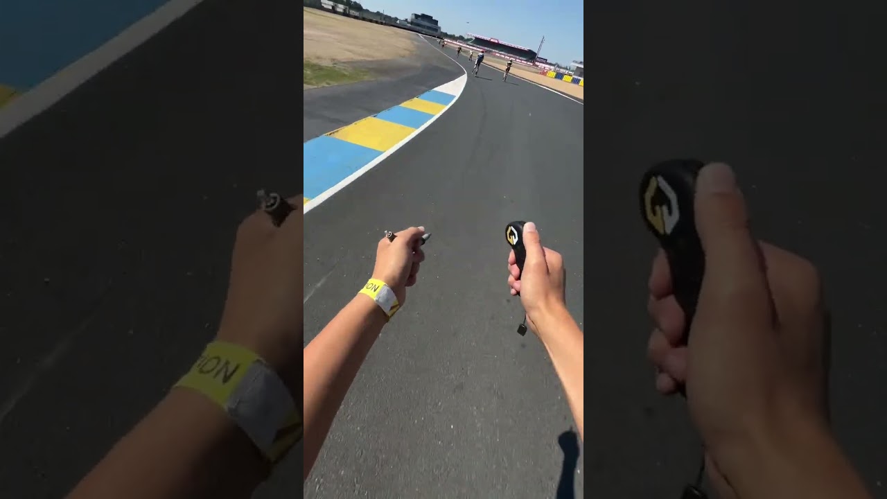 Vitesse extrême en rollers électriques aux 24h du Mans 🛹⚡