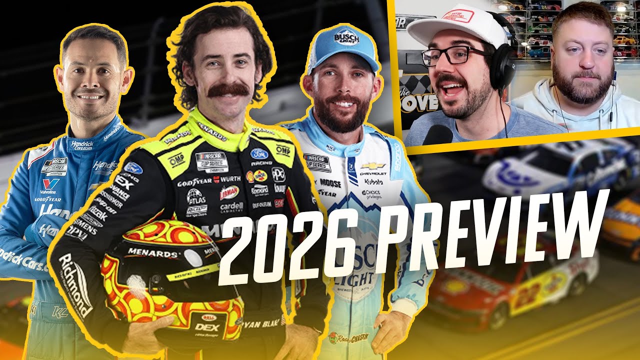 NASCAR 2026 Pre-Season Rankings & Preview 🏁