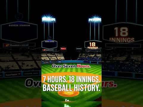18 Innings?! The Longest World Series Game Ever ⚾ #wwe #aew #sports