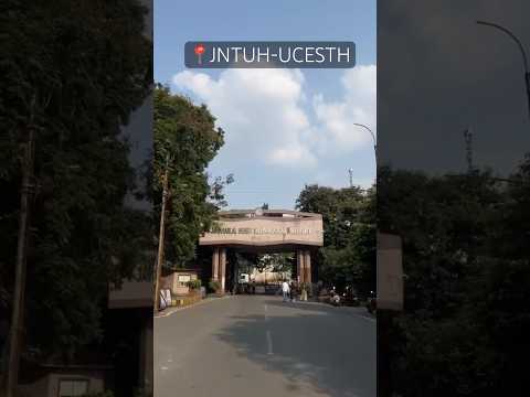 JNTUH College of Engineering Hyderabad #college #jntuh