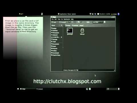 Easy Steganography with Linux