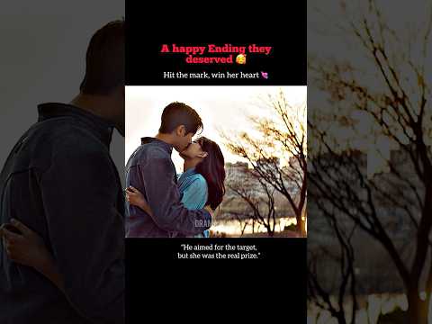 He hit the mark and win her heart💘Head Over Heels #kdrama #headoverheels