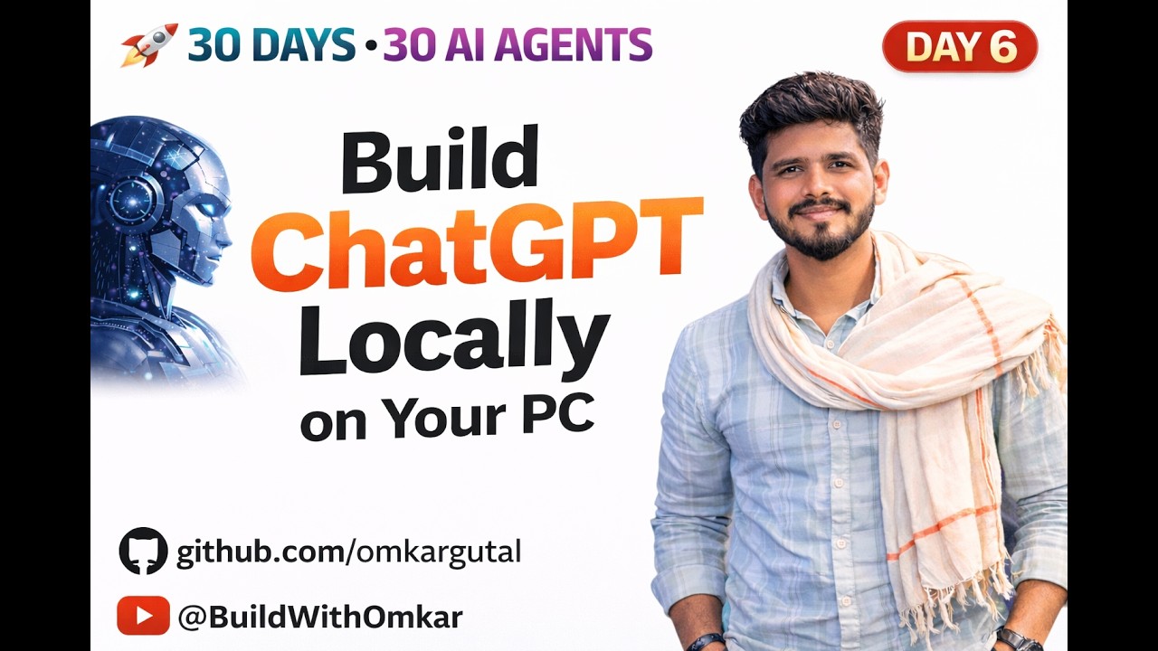 Day 6: Build a Local ChatGPT Mini Studio ๐ค
