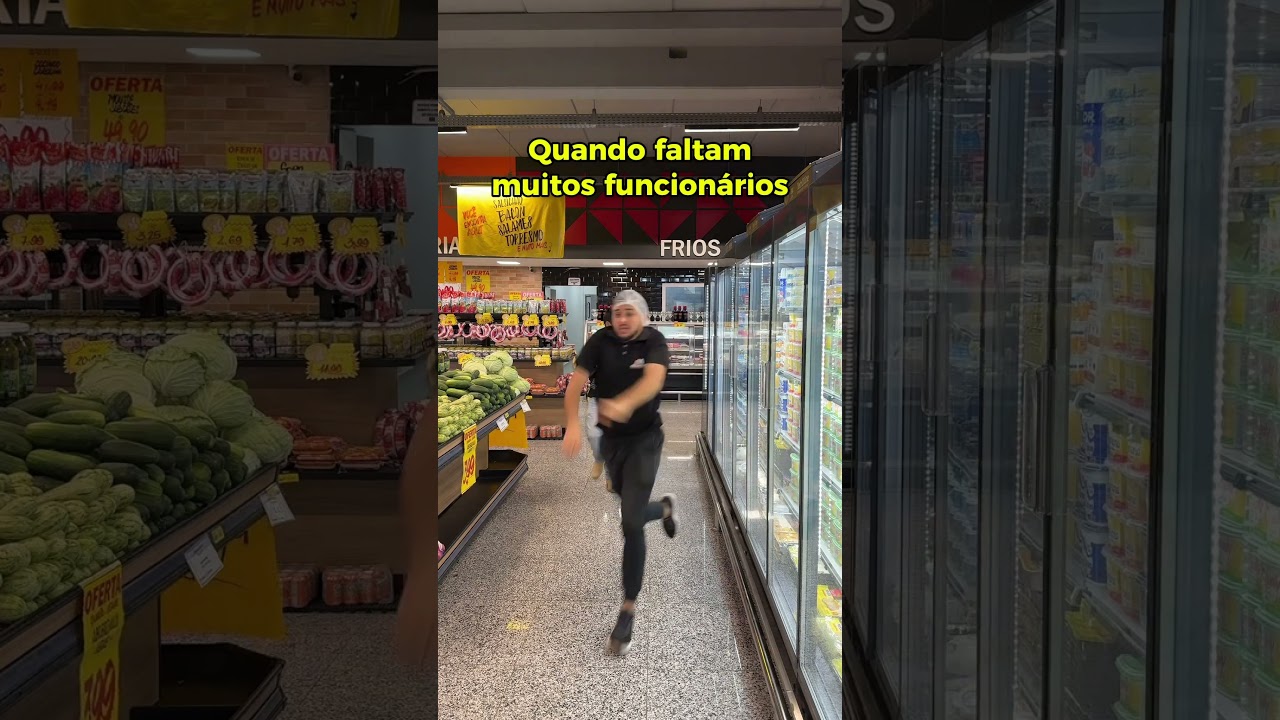 Sou uma máquina 😂 no supermercado
