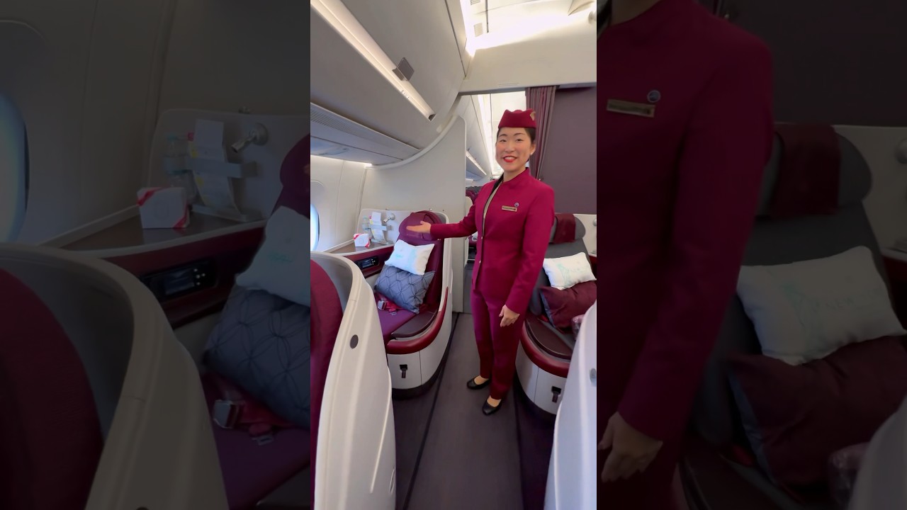 Flying Business Class with Qatar Airways ✈️