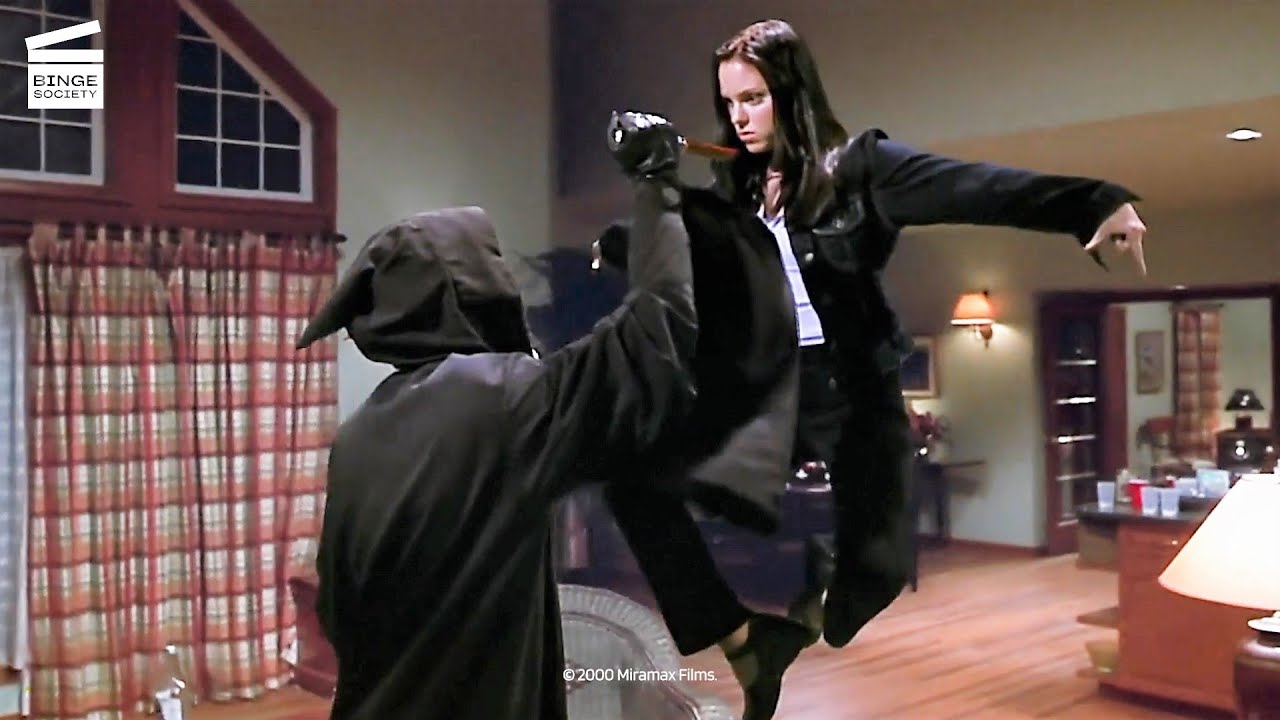 Scary Movie Fight Scene: Matrix-Style Battle ๐ช
