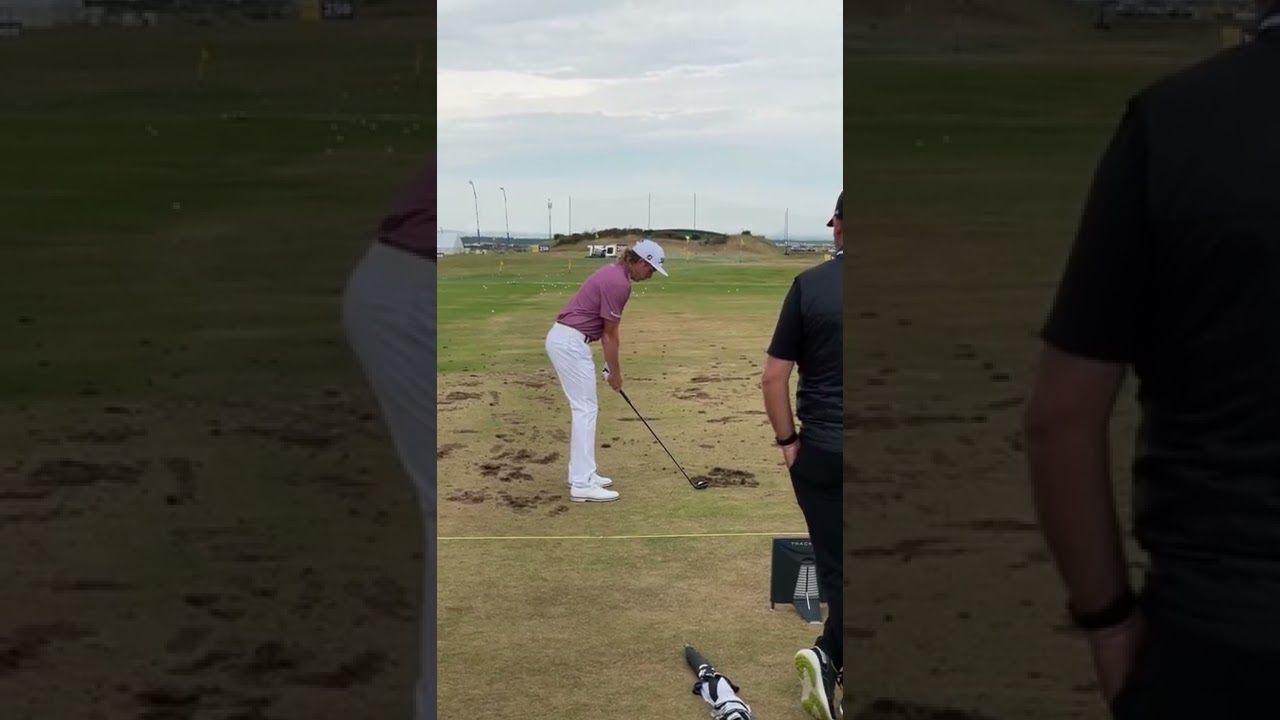 Cameron Smith's Final Day Warm-Up Swing at St. Andrews ⛳
