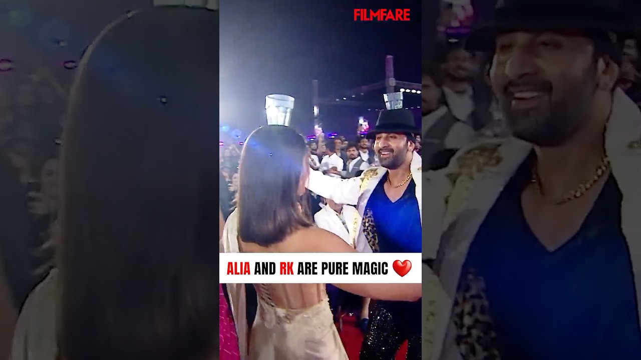 Alia Bhatt & Ranbir Kapoor Dance at Filmfare 2024 🎶