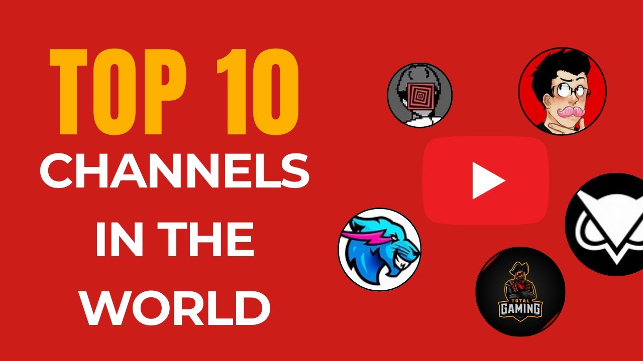 Top 10 YouTube Channels Worldwide (2025) 🌍