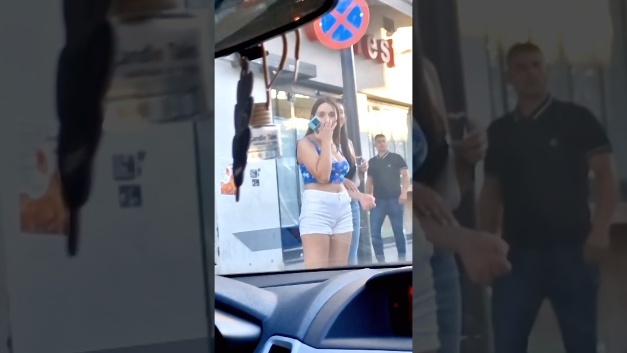 Karen's Hilarious Reaction to Loud Lamborghini Exhaust 😅