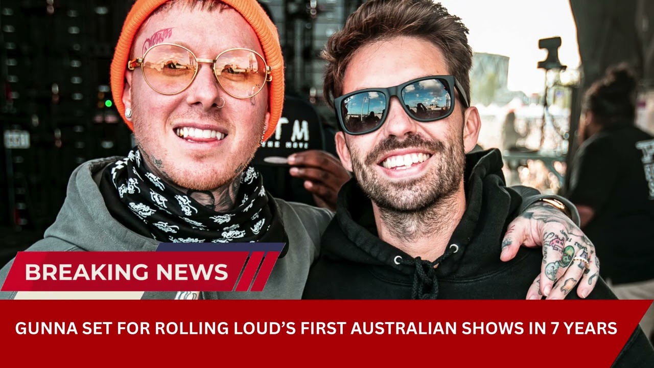 Gunna's 7-Year Comeback at Rolling Loud Australia 🎤