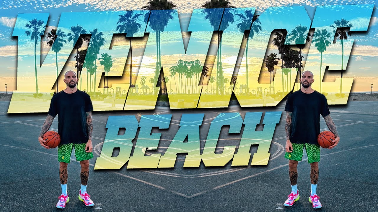 5v5 at Venice Beach 🏀