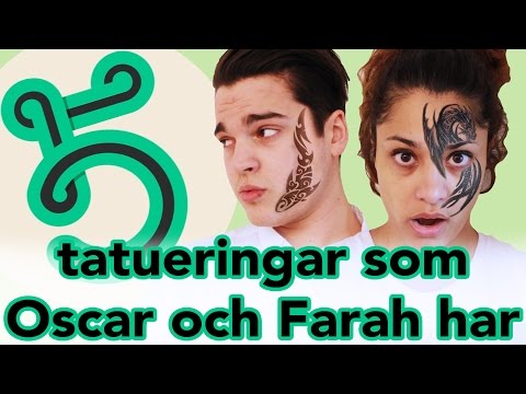 5 tatueringar som Oscar Zia & Farah Abadi har!