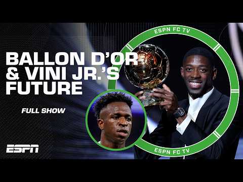 Ousmane Dembele takes home the Ballon d'Or + Vini Jr.'s future with Real Madrid | ESPN FC