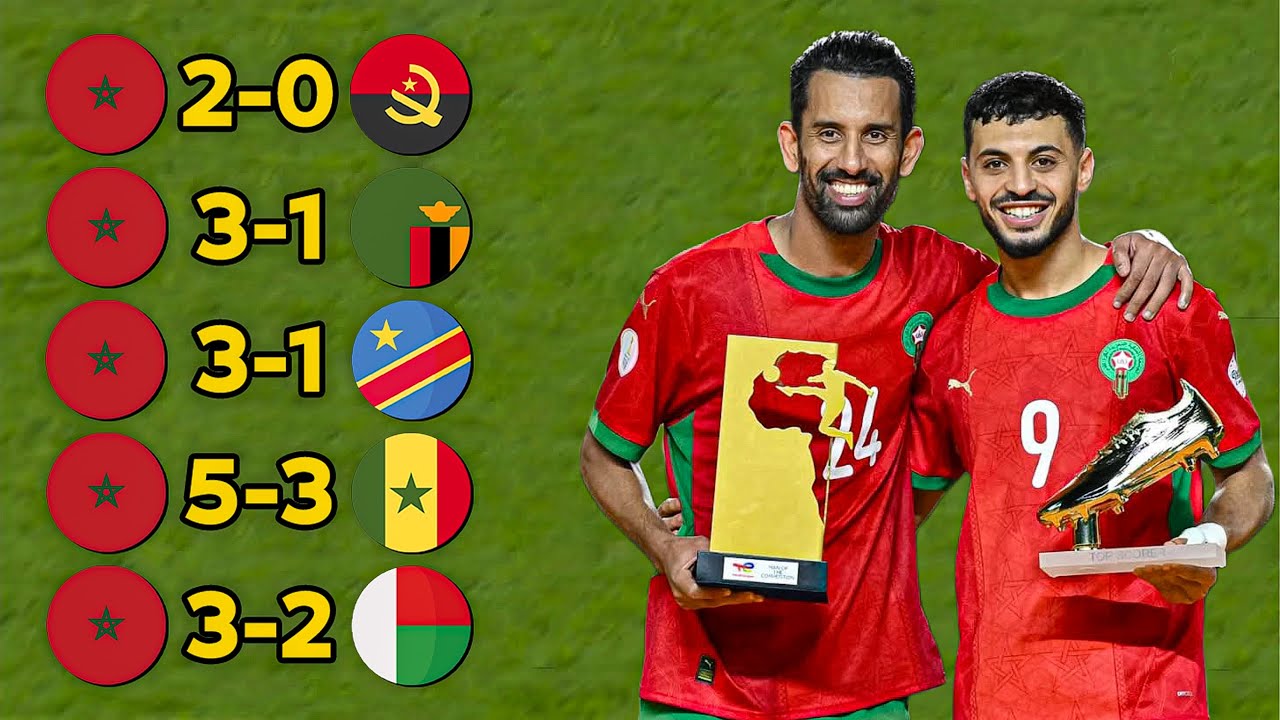 طريق المغرب إلى لقب كأس أفريقيا للمحليين 2025 🔥
