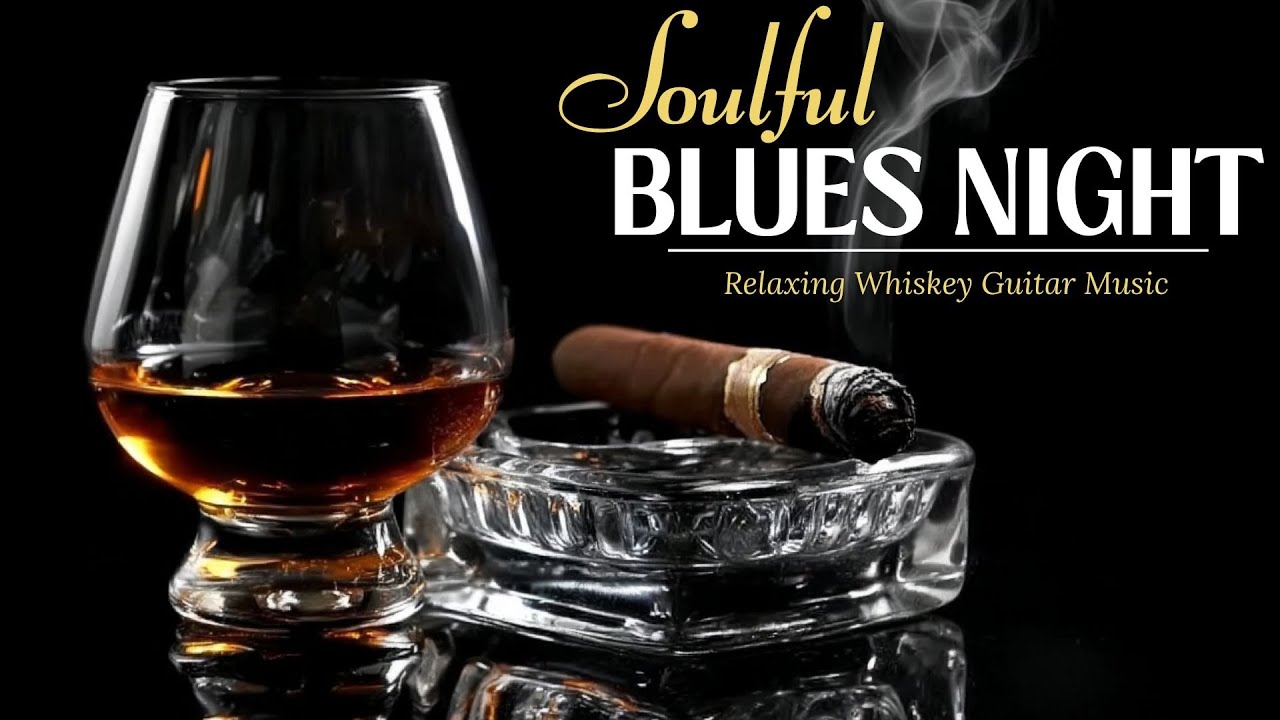 Whiskey Lounge Jazz Blues  Slow Southern Guitar, Night Bar Mood & Relaxing Instrumentals