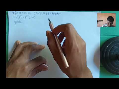 Euler's Phi function: Definition and Application