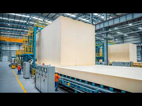 Comment c'est fait : Le Polystyrène, une Industrie à Millions de Mètres Cubes