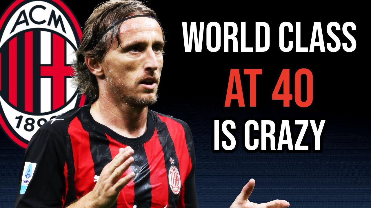 How 40 Luka Modrić at 40: Dominating Serie A ⚽
