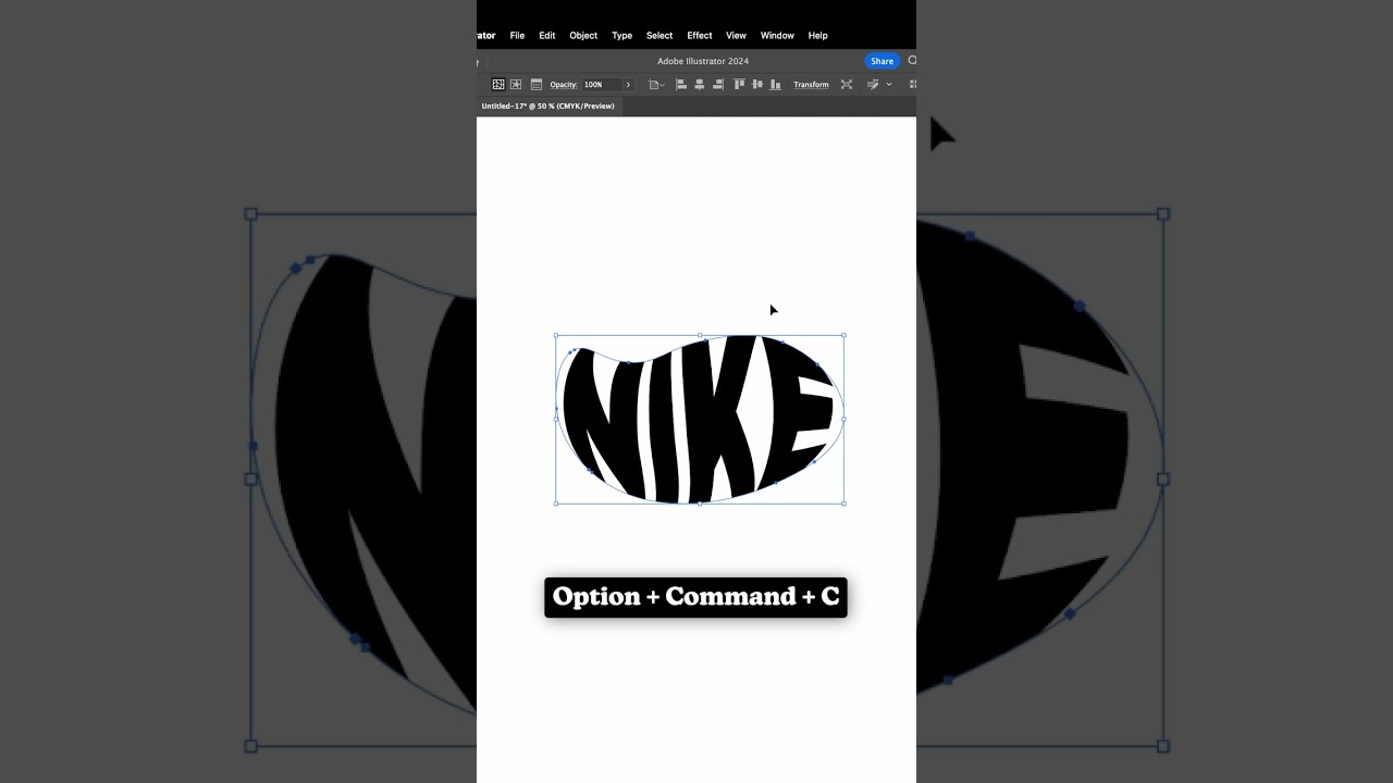 Wrapping Text Inside a Shape in Adobe Illustrator