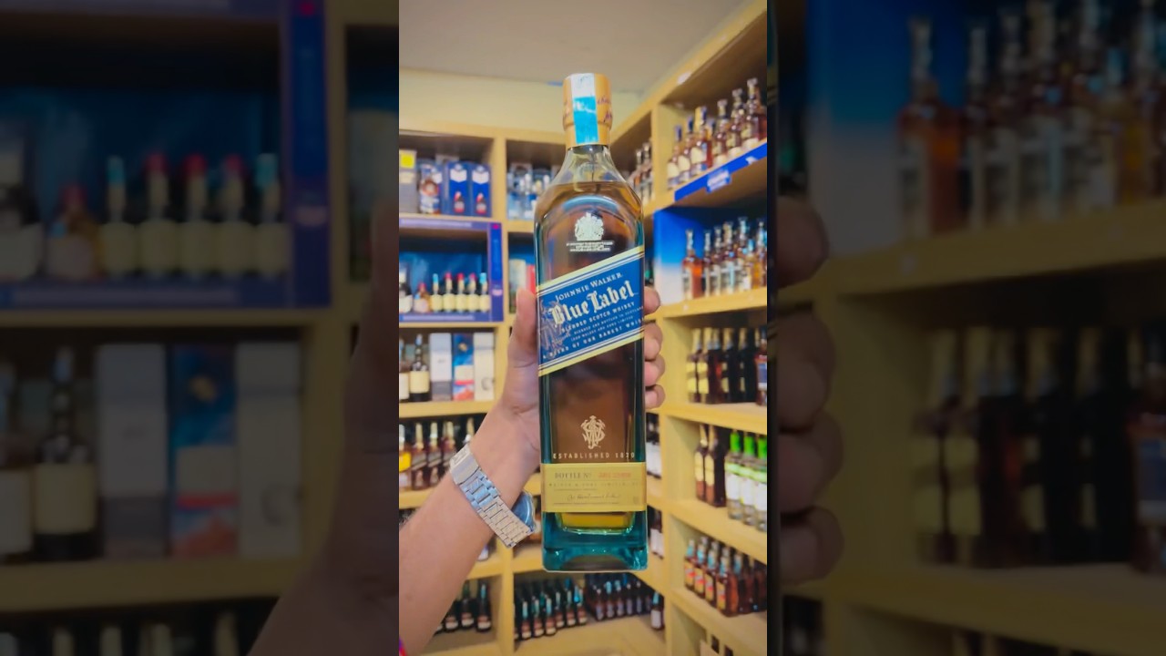Blue Label Whisky 750ML 🥃