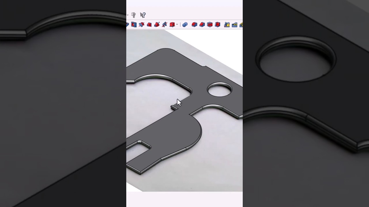 FreeCAD Beginner Tutorial: Create a Tyre Defect Gauge in 1 Minute