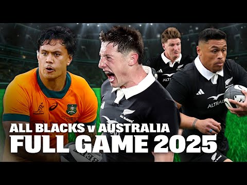 Heart-Stopping Bledisloe Battle! All Blacks v Wallabies Eden Park FULL GAME 2025