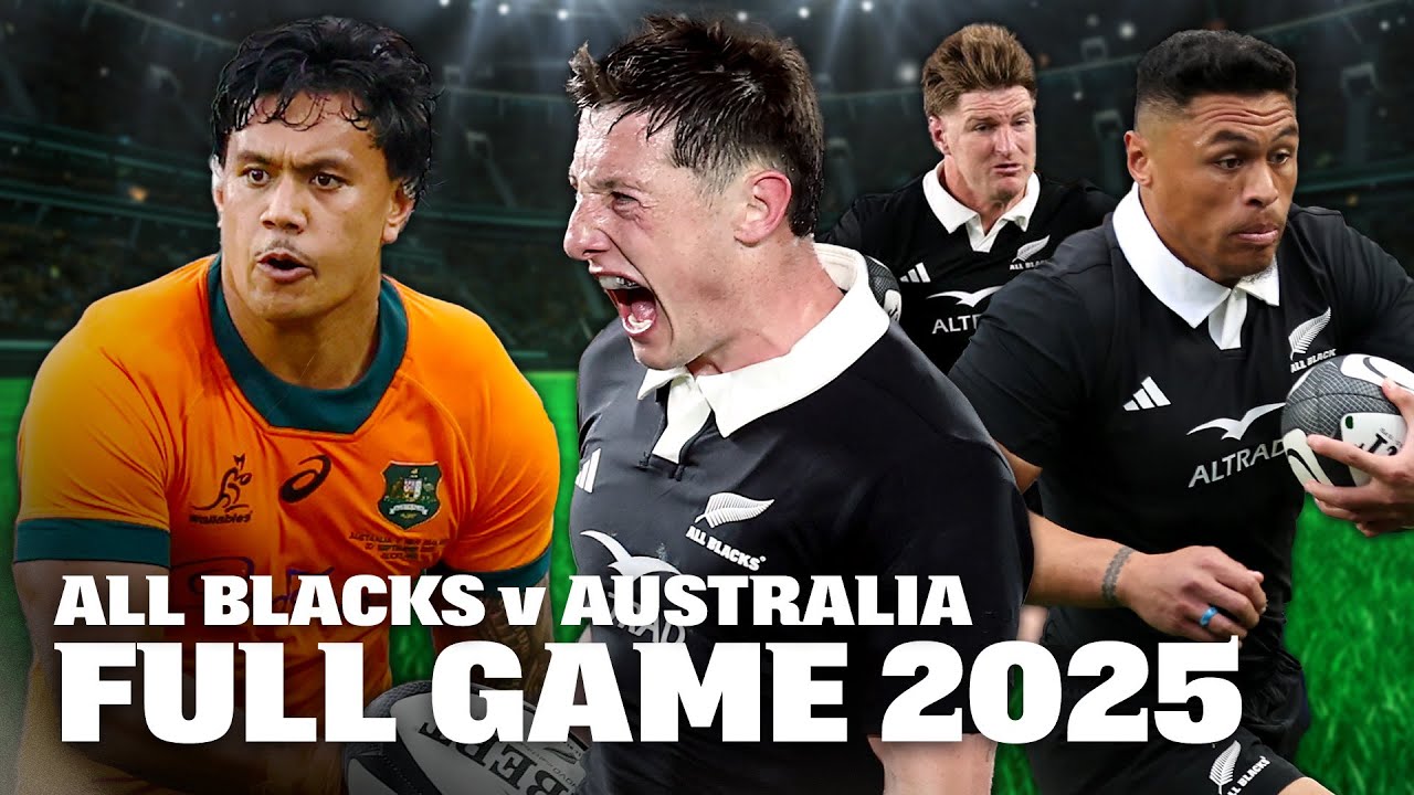 Epic Bledisloe Clash! All Blacks vs Wallabies Full Match at Eden Park 2025 π