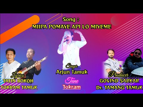 Miipa poma ye api lo_Adi new Romantic song By Arjun Tamuk