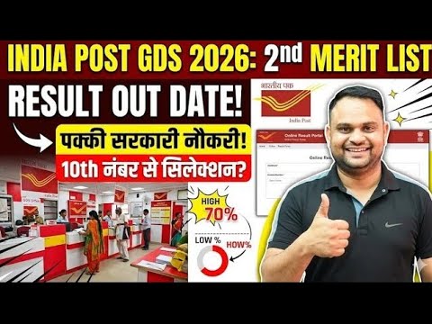 India Post GDS 2026 Result & Merit List Out 📢