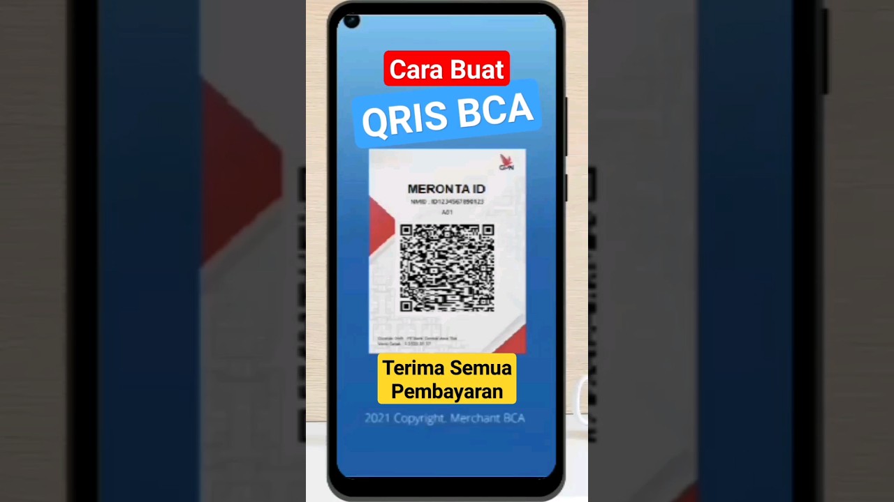 Cara Buat QRIS BCA dari Rumah 2024 🏠