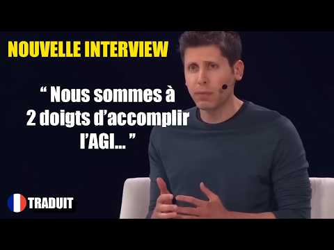 l'AGI est-elle déjà là ? Sam Altman lùche une bombe IA.