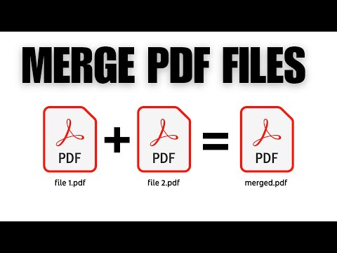 How to Combine PDF Files into One | Merge PDF Files