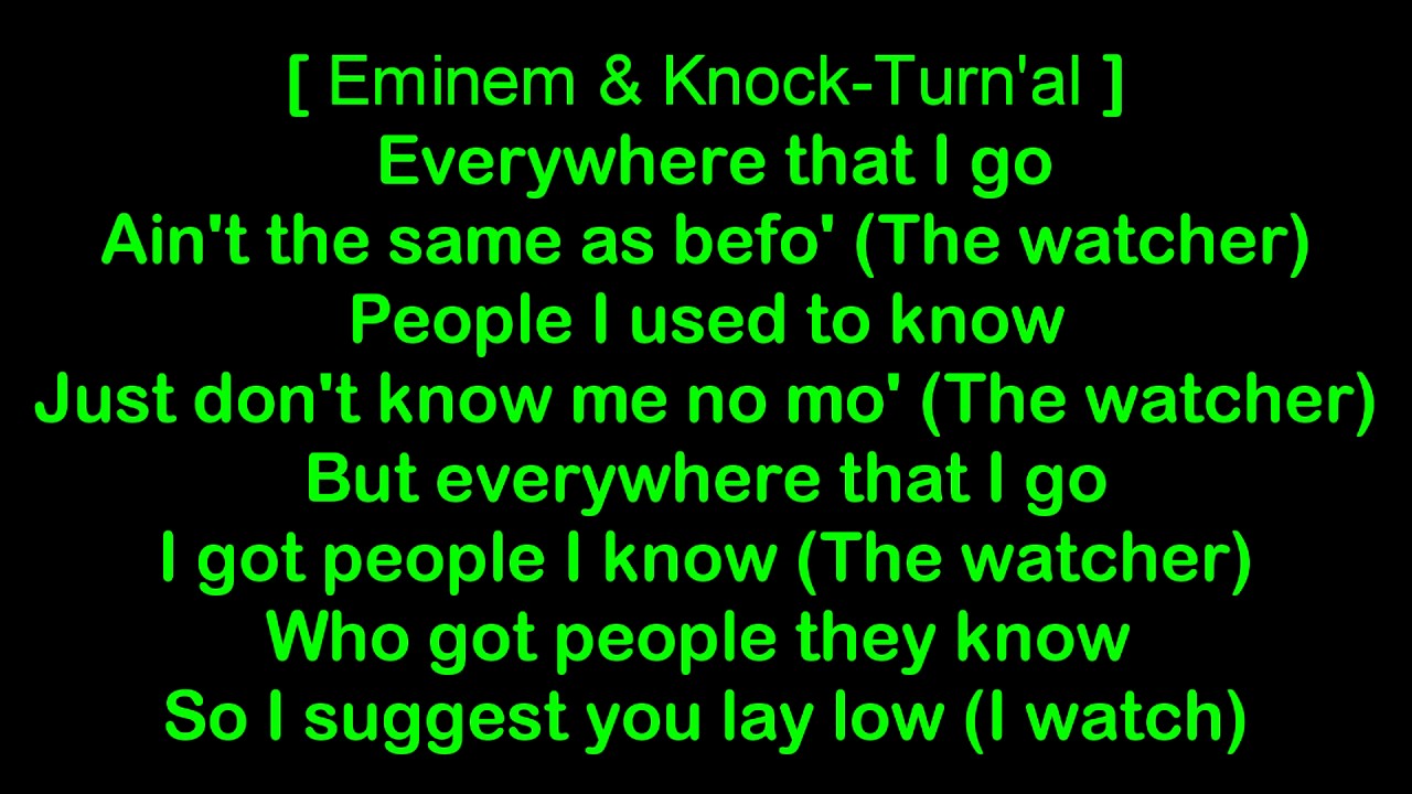 Dr. Dre's 'The Watcher' ft. Eminem & Knock-Turn'al | Lyrics & Insights 🎶