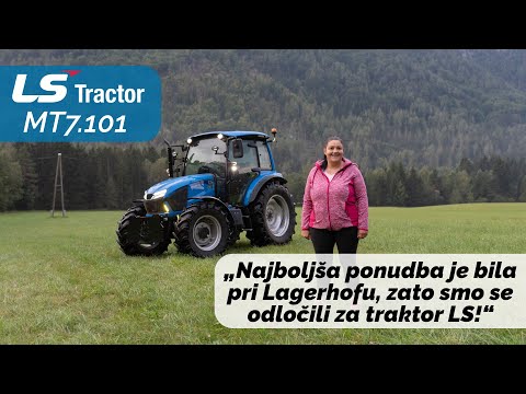 LS traktor MT7.101 pri Rampretih na Gorenjskem