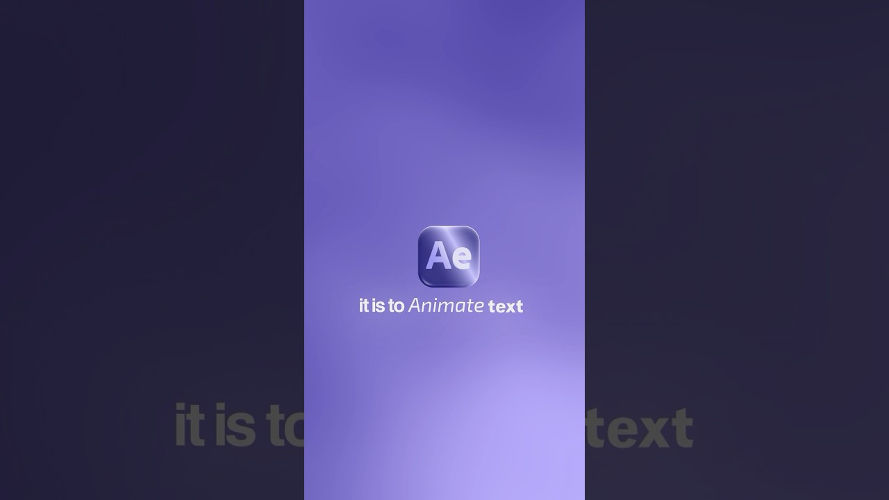 Pro Text Animations in After Effects 🎨