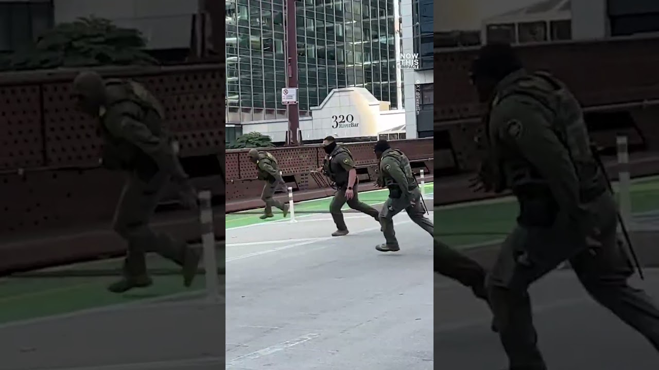 Chicago Incident: 10 ICE Agents Overpowered by Food Delivery Biker 🍔