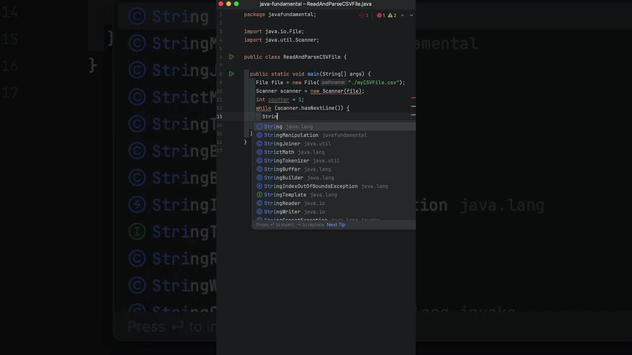 Java Guide: Reading & Parsing CSV Files 📊