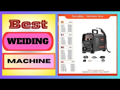 SucceBuy MIG Welder 130Amp Mig Welding Machine 3-in-1 Portable Mig Welder with IGBT Inverter