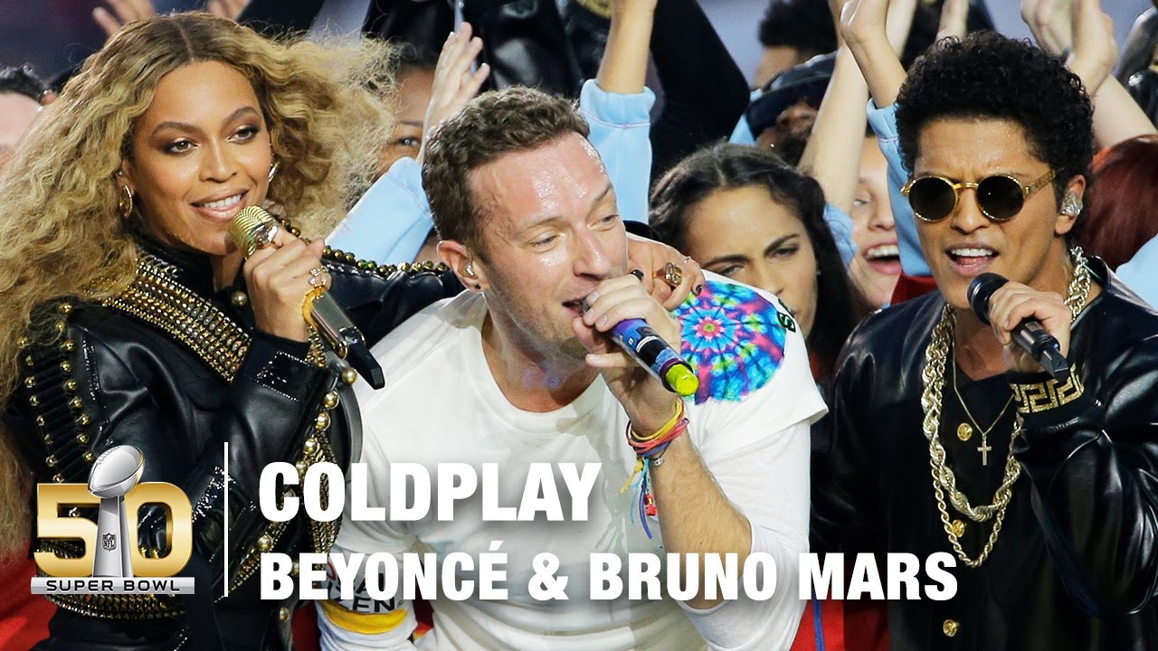Coldplay's Epic Super Bowl 50 Halftime Show with Beyoncé & Bruno Mars! 🎤