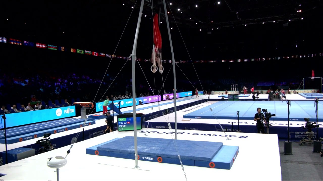 Seifert Noe 🇨🇭 Qualifies for Rings at 2023 Artistic Worlds in Antwerp!