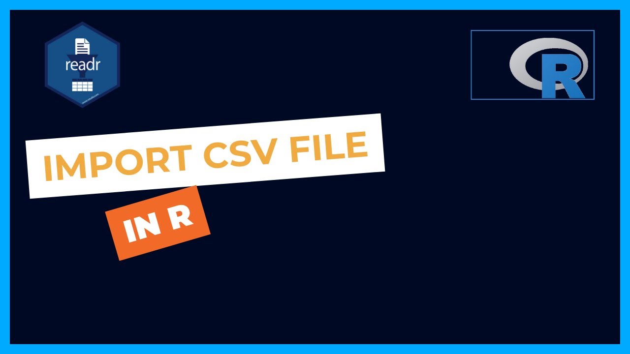 Import CSV File in R using read.csv and read_csv (readr tidyverse)