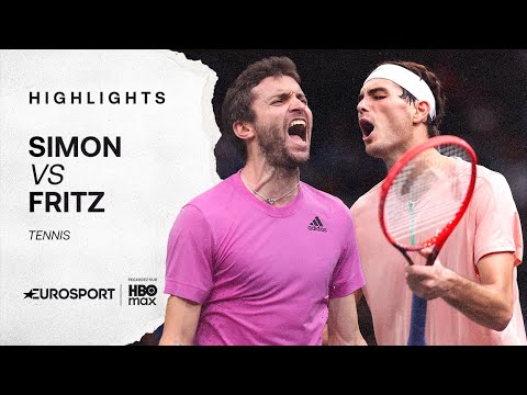 ROLEX PARIS MASTERS 2022 - Le jour où Gilles Simon a fait craquer Fritz dans une ambiance de folie