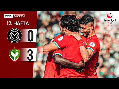 Manisa FK 0-3 Amed Sportif Faaliyetler | 12. Hafta Maç Özeti | Trendyol 1. Lig 2025/26