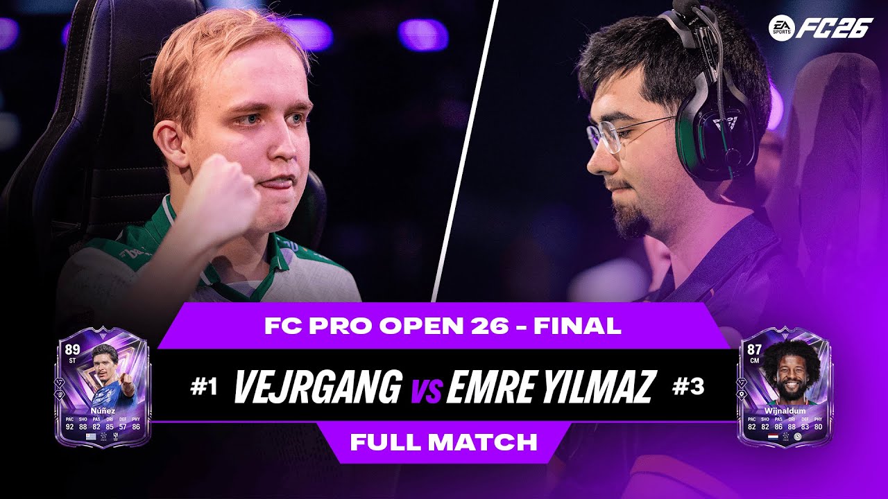 Vejrgang vs Emre Yilmaz | FC Pro Open 26 Final ⚽