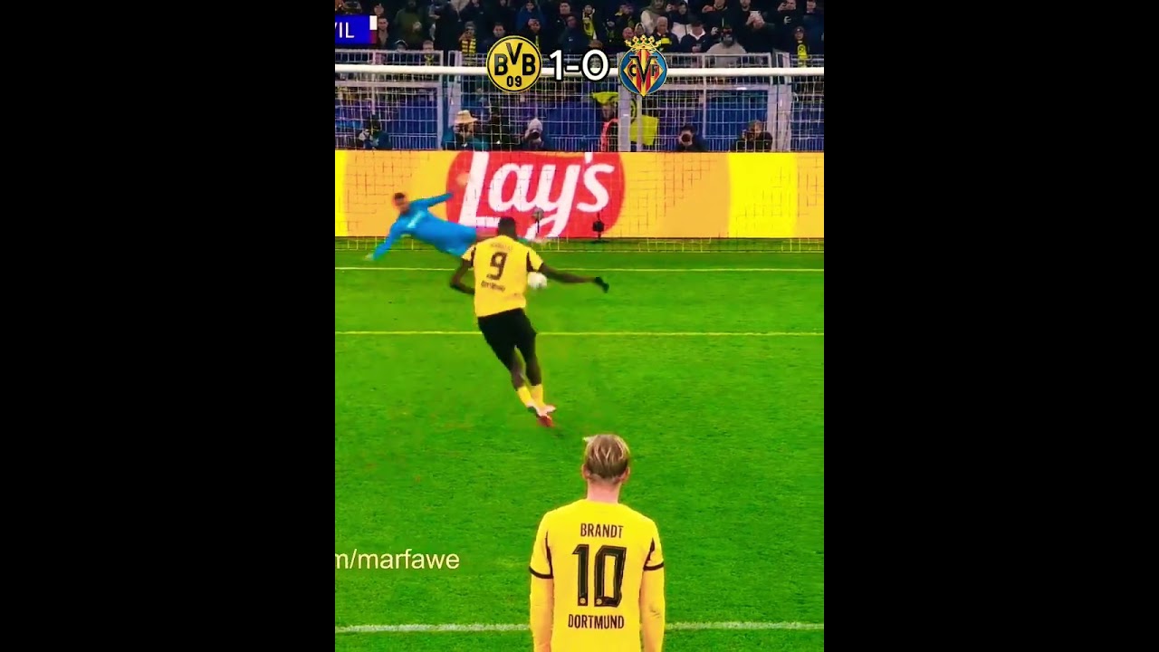 Dortmund Dominates Villarreal 3-0 ⚽