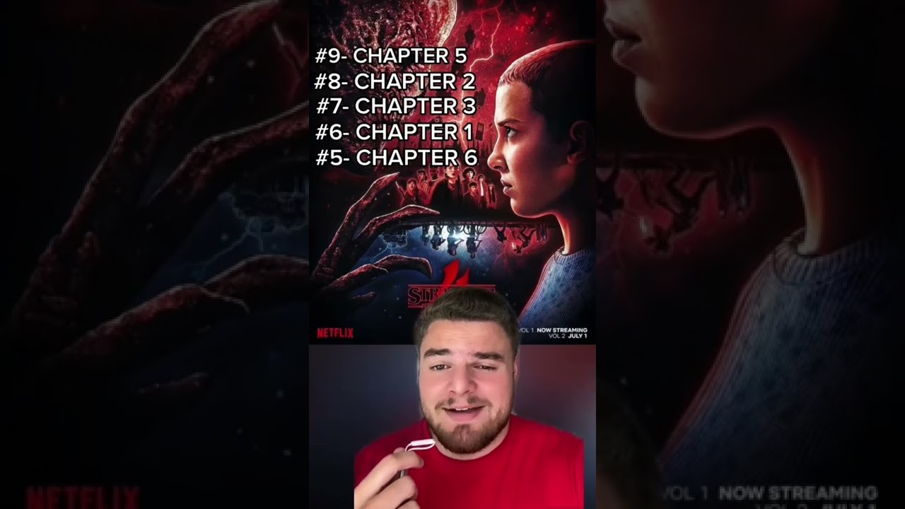 Stranger Things 4 Episodes Ranked: Which Ones Are the Best? 🎬