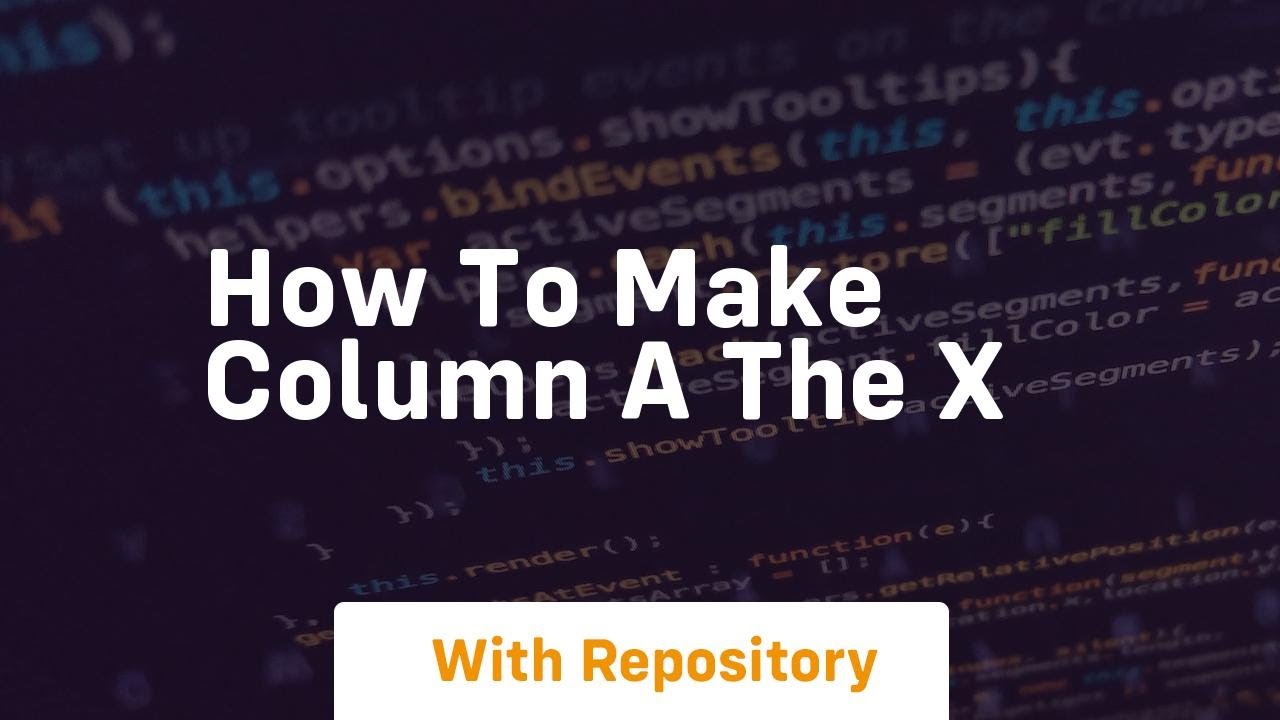 Set Column A as X-Axis in Pandas DataFrame